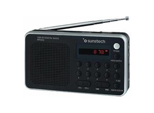 8429015014857 - Sunstech - Tragbares Radio rpd32sl  silber