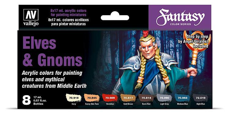 8429551702423 - Elfen & Gnome Farb-Set (8 x 17ml)