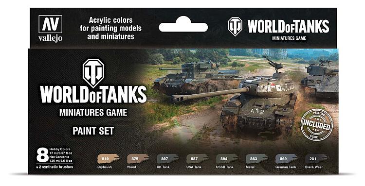 8429551702454 - 770245 - Farb-Set World of Tanks