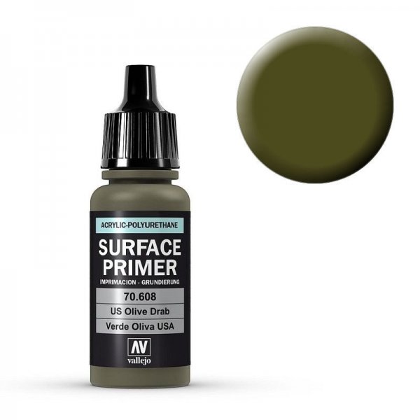 8429551706087 - Grundierung US Olive Drab 17ml (Surface Primer)