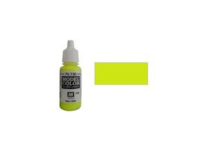 8429551707305 - Modellbau Grafik Miniaturbemalung- Farbe Model Color 70730 leuchtgelb  yellow fluo (RAL 1026)