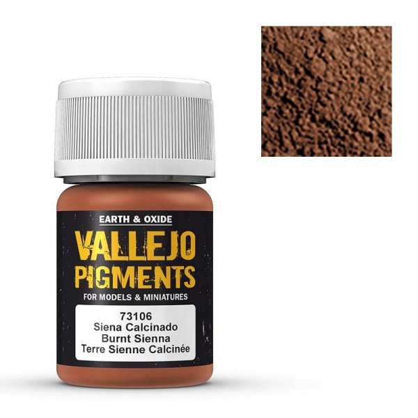 8429551731065 - Vallejo Pigment Burnt Siena 30ml