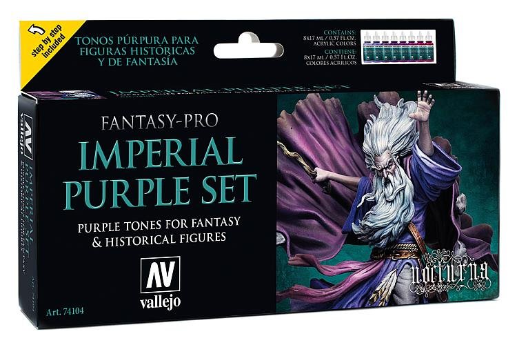 8429551741040 - 774104 - Farbset Imperial Purple 8x17ml 8429551741040 - 774104 - Farbset Imperial Purple 8x17ml