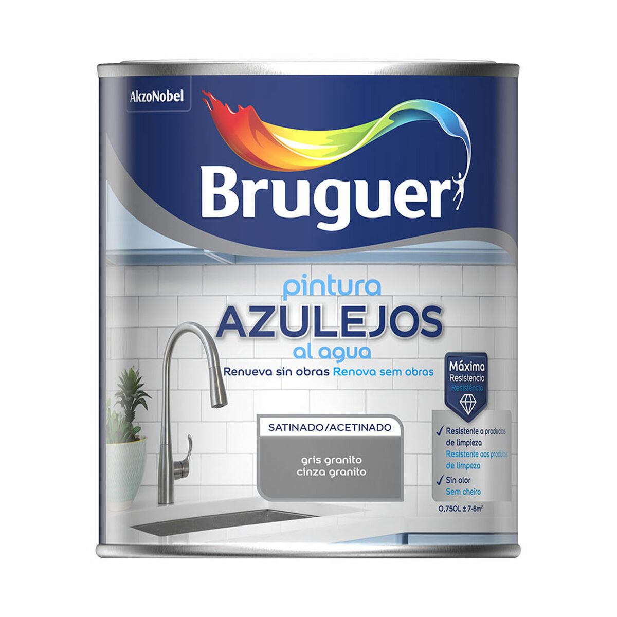 8429656071530 - Farbe Grau Granit 750 ml Pflastersteine und Fliesen 8429656071530 - Farbe Grau Granit 750 ml Pflastersteine und Fliesen