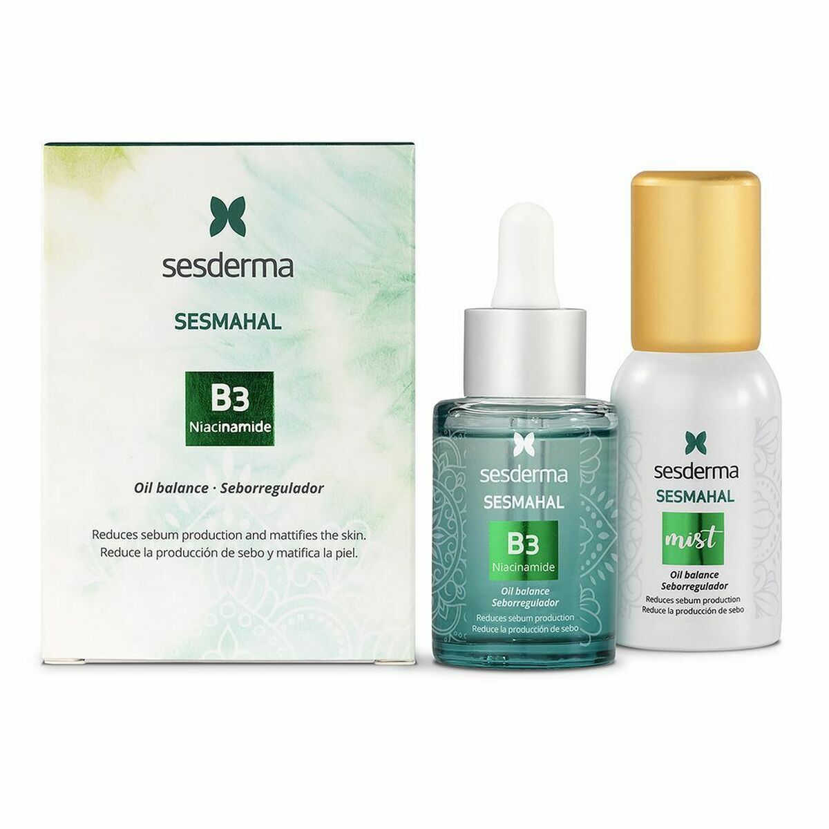 8429979472595 - Unisex-Kosmetik-Set Sesmahal Vitamin B3 30 ml (2 pcs)