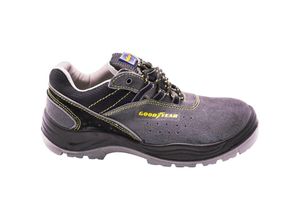 8430019040056 - Goodyear - Sicherheitsschuhe aus grauem Wildleder hohe Widerstandsfähigkeit antibakterielles Futter Größe 36