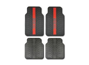 8430046456561 - - Auto-Fußmatten-Set SPC1913RS Universal Schwarz Rot (4 pcs)