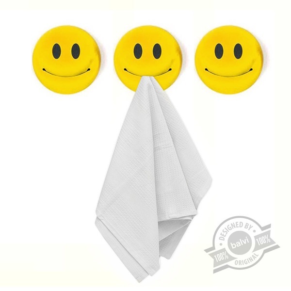 8430306240848 - Geschirrtuchhalter Smile (x3) 8430306240848 - Geschirrtuchhalter Smile (x3)