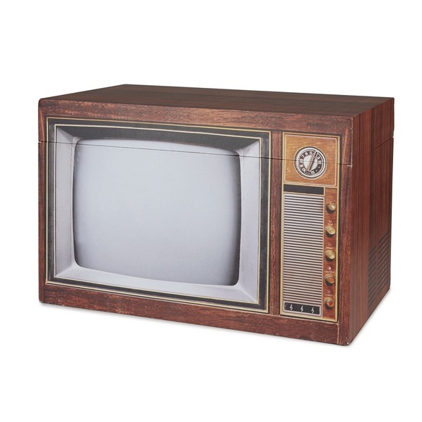 8430306273860 - Aufbewahrungsbox Vintage TV