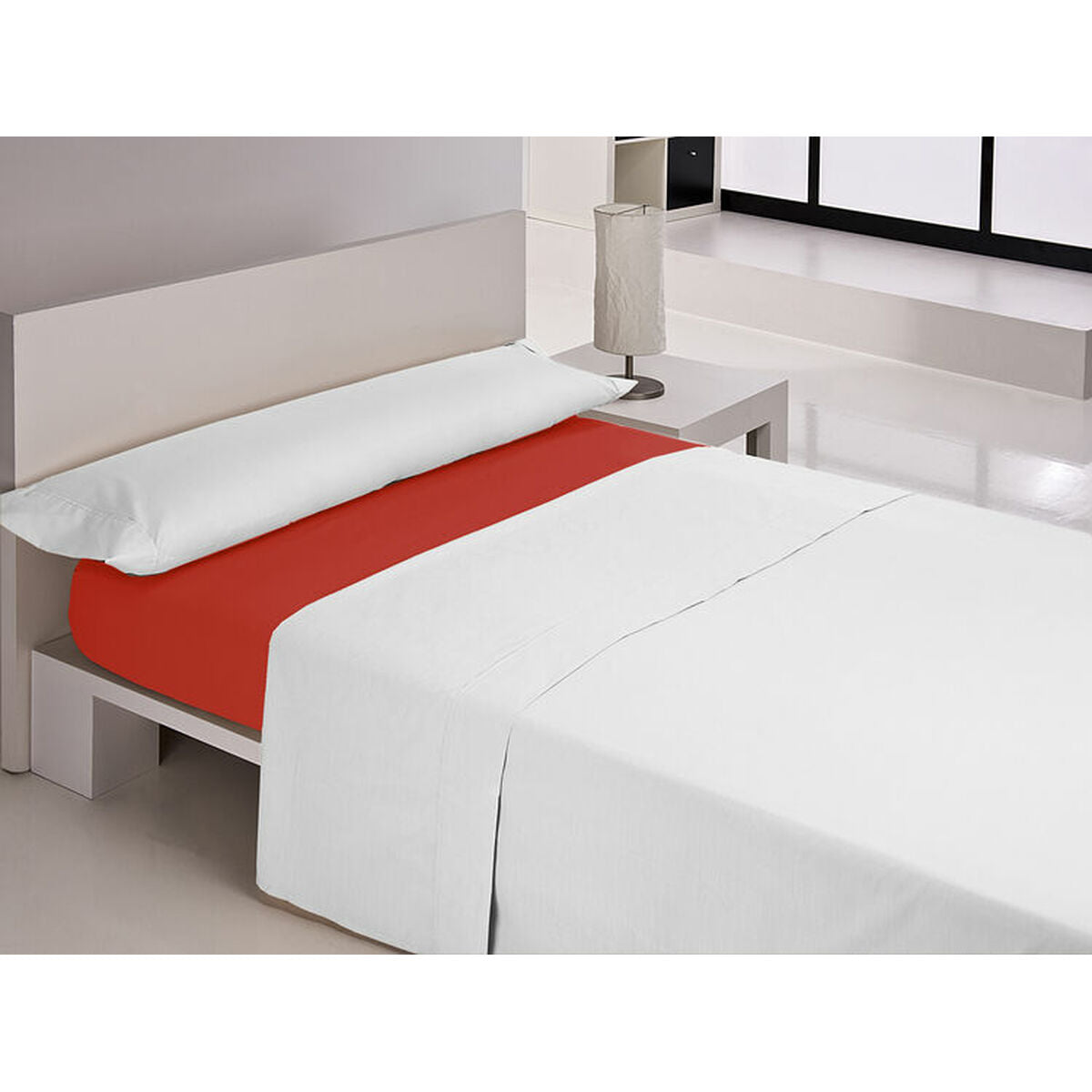 8430316929917 - Spannbetttuch MIX COLORS Rot King size 200 x 200 + 30 cm 8430316929917 - Spannbetttuch MIX COLORS Rot King size 200 x 200 + 30 cm