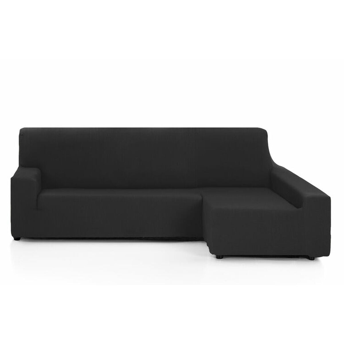 8430316959129 - Bezug für Chaiselongue mit kurzer Armlehne rechts OLIMPO Schwarz 48 x 29 x 14 cm