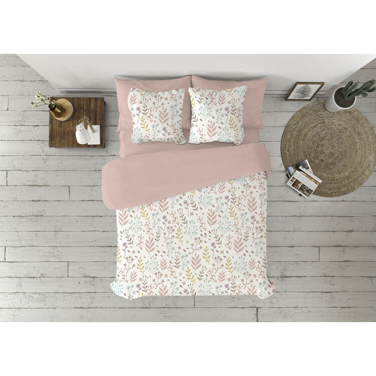 8430316961320 - Bettbezug-Set AURIN Rosa King size 3 Stücke