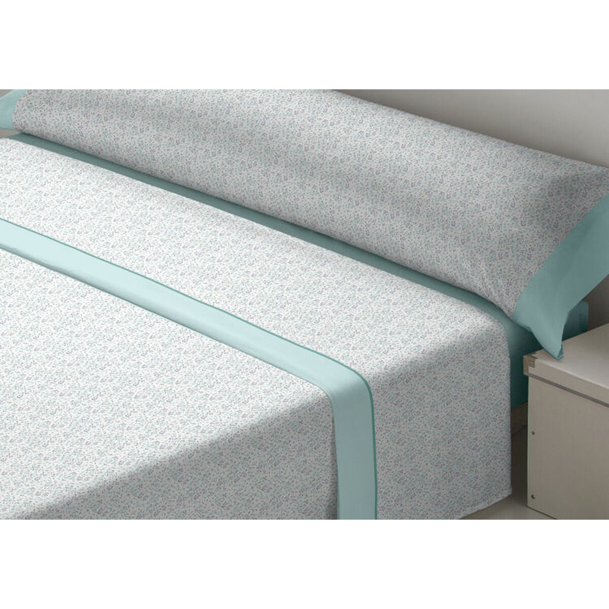 8430316962679 - Bettwäsche-Set DOr LAVANDA grün Double size Franela 8430316962679 - Bettwäsche-Set DOr LAVANDA grün Double size Franela