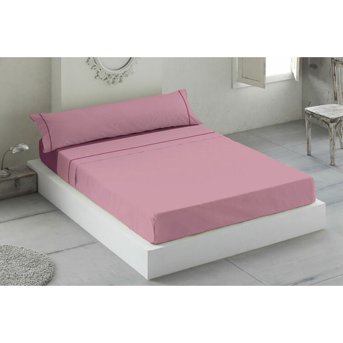 8430316965779 - Bettwäscheset SIROS Rosa Super-Kingsize