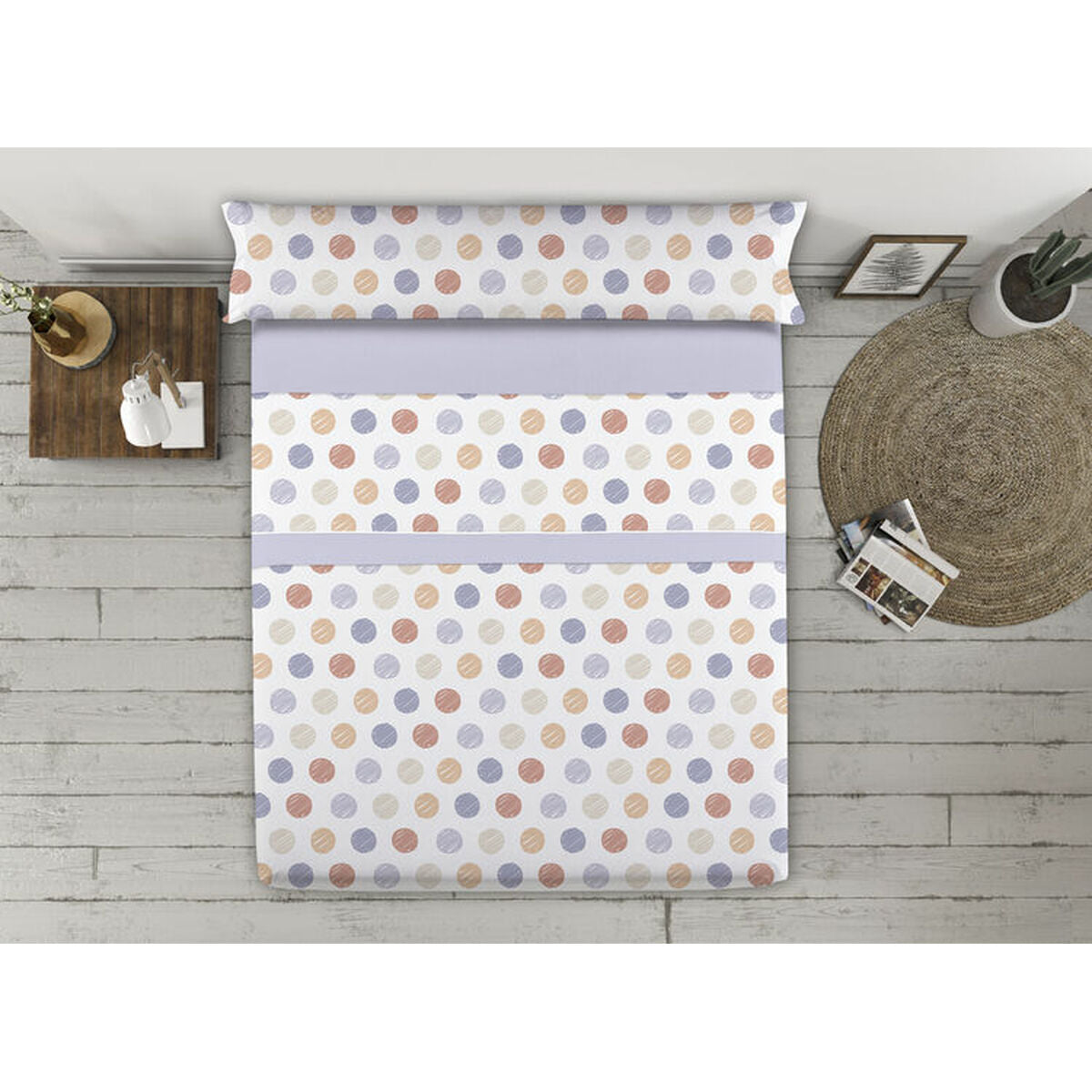 8430316967650 - Bettwäsche-Set TARIFA AH Violett Einzelmatratze