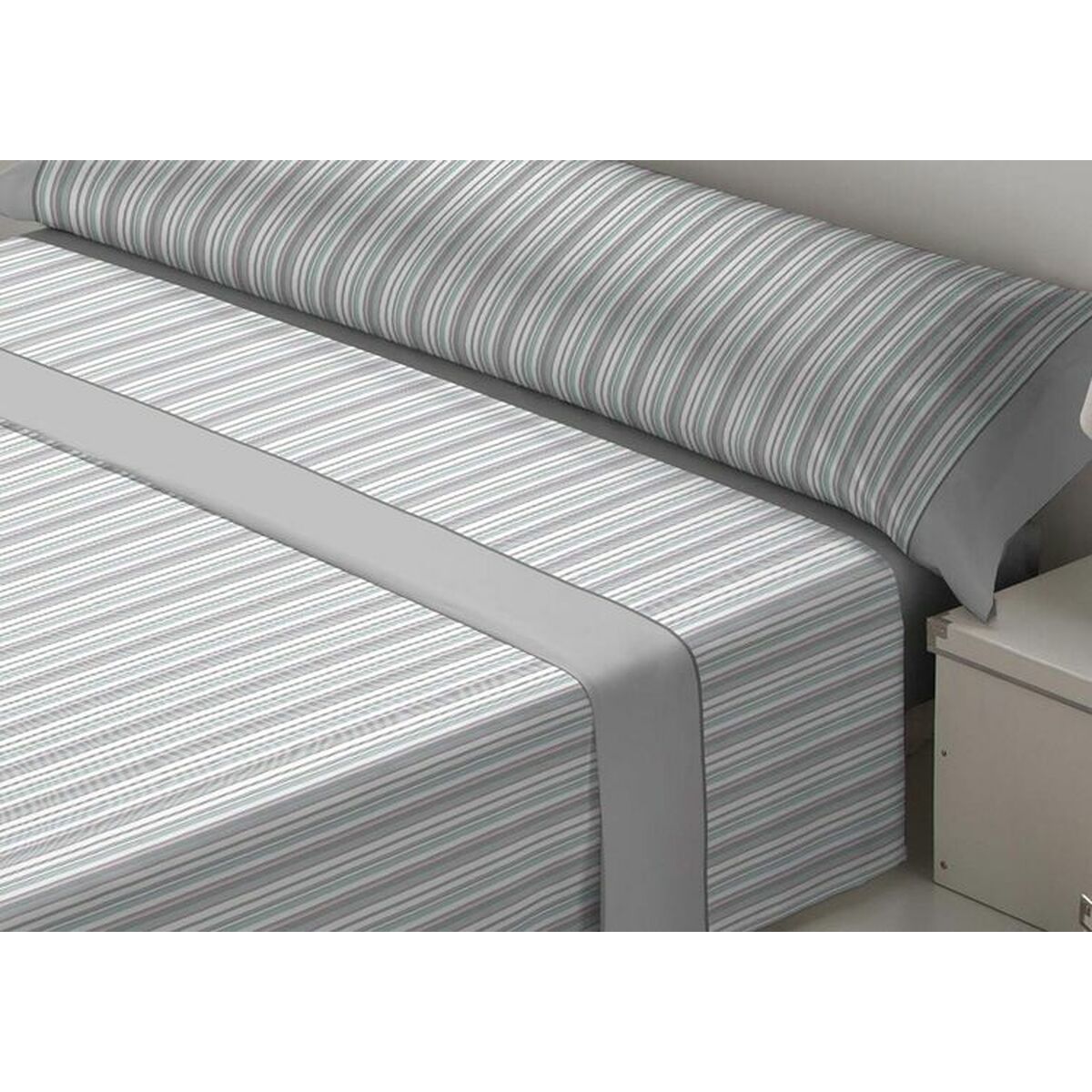8430316986040 - Bettwäsche-Set Ander Grau King size 8430316986040 - Bettwäsche-Set Ander Grau King size