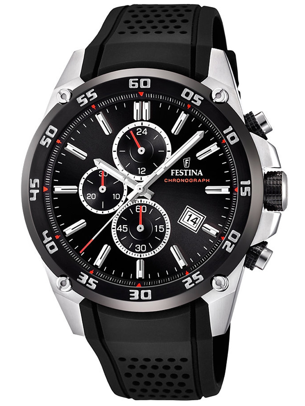 8430622697821 - Chronograph FESTINA F20330 5 Armbanduhren schwarz Herren Armbanduhr Quarzuhr Herrenuhr Stoppfunktion bis 10 bar wasserd