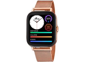 8430622779442 - Smartwatch LOTUS 50045 1 Smartwatches rosegold (roségoldfarben) Smartwatch Armbanduhr Herrenuhr Edelstahlarmband Schrittzähler Geschenkidee