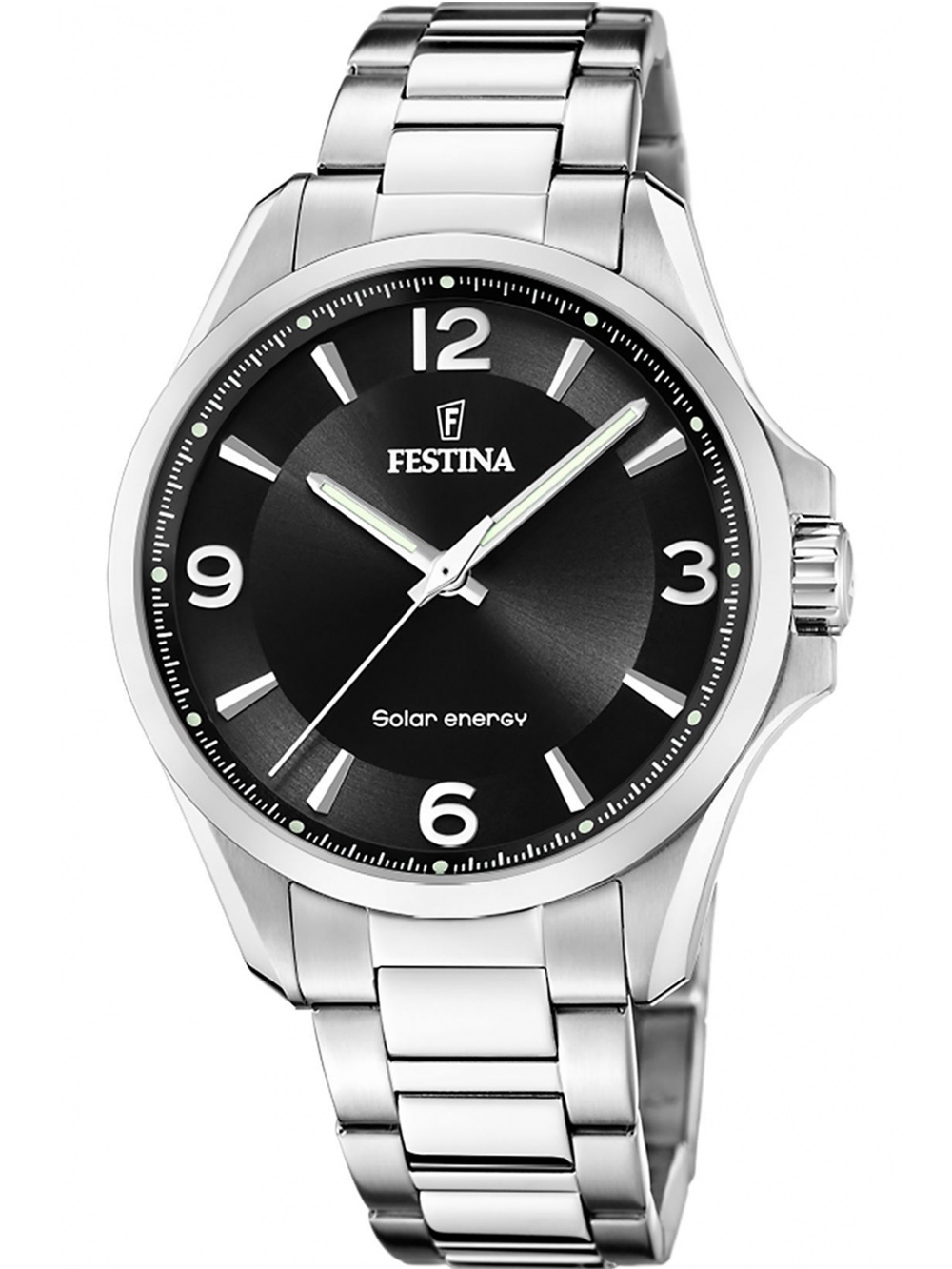 8430622802652 - Solaruhr FESTINA Solar Energy F20656 4 Armbanduhren silberfarben Herren Solaruhren