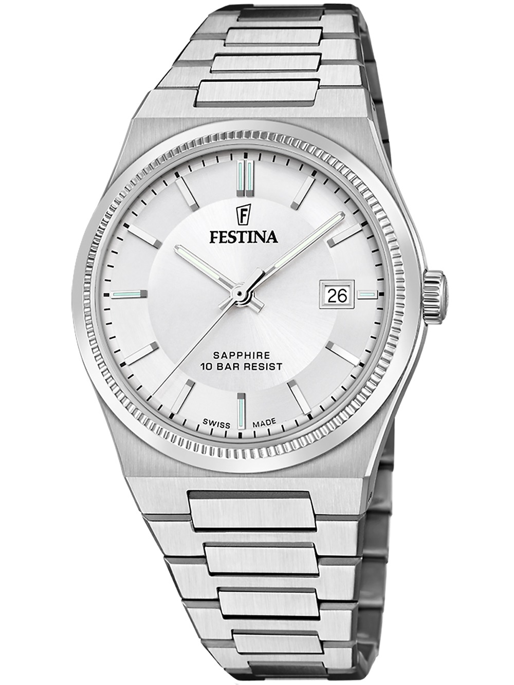 8430622808555 - F20034 1 Herrenuhr Swiss Made Rivé 40mm 10ATM