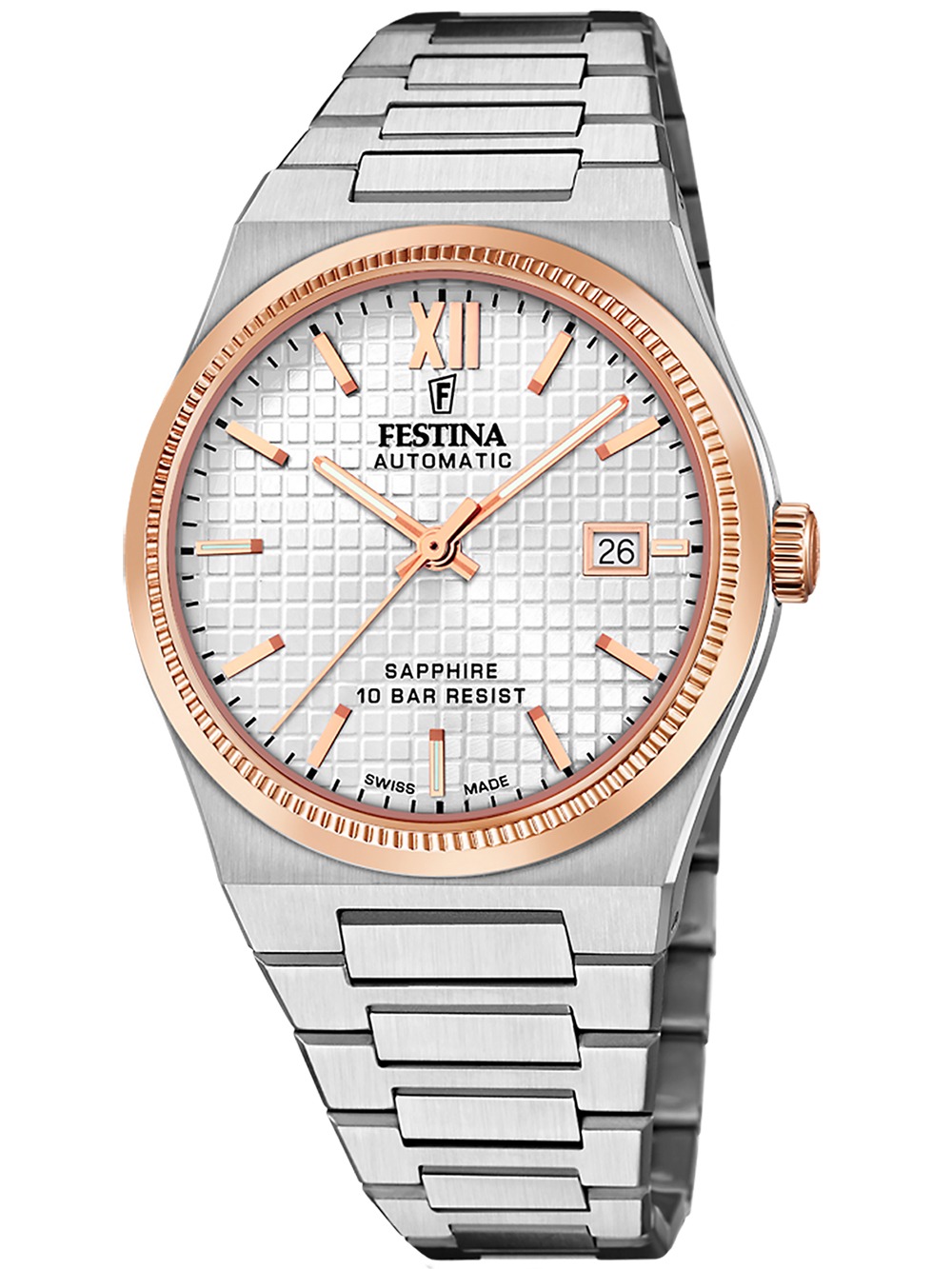 8430622808593 - F20030 1 Herrenuhr Swiss Made Rivé Automatik 40mm 10ATM 8430622808593 - F20030 1 Herrenuhr Swiss Made Rivé Automatik 40mm 10ATM