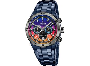 8430622835360 - Chronograph FESTINA Chrono Bike Special Edition Armbanduhren blau Herren Quarzuhr Armbanduhr Herrenuhr Edelstahlarmband