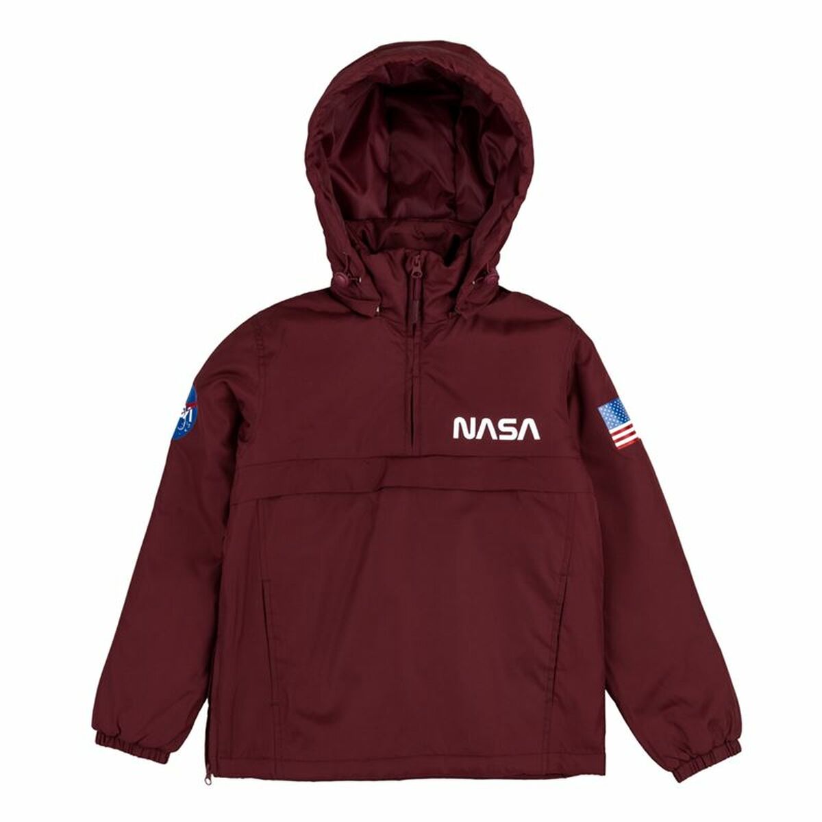 8430780127901 - Jacke Für Kinder Nasaboy Weiß Dunkelrot 8430780127901 - Jacke Für Kinder Nasaboy Weiß Dunkelrot