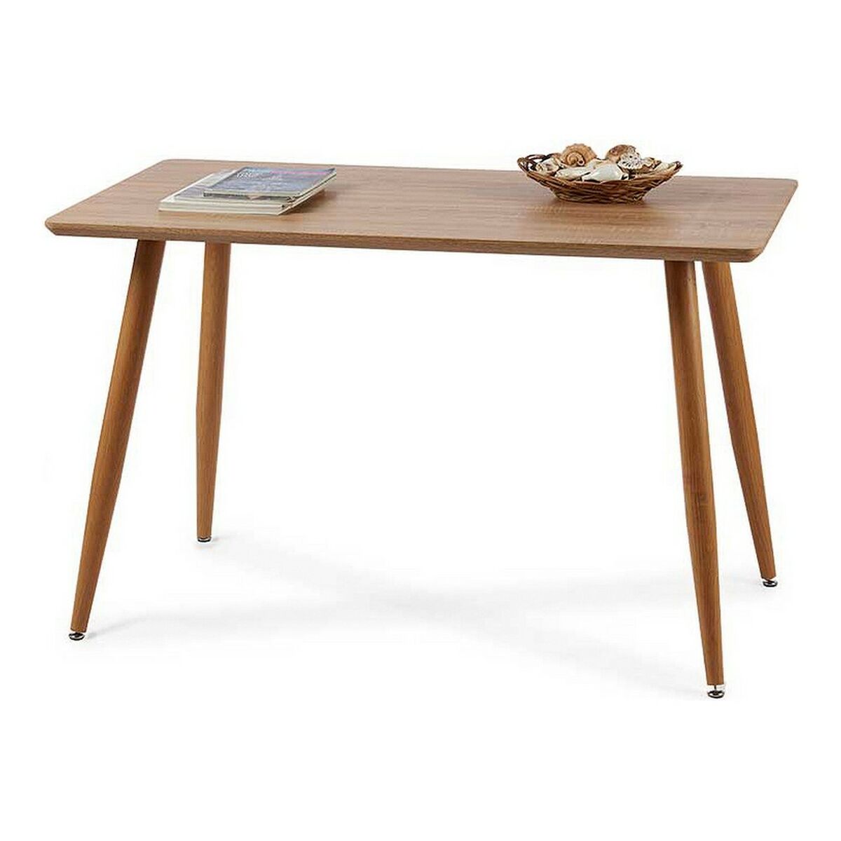 8430852184054 - Dining Table Metal Brown Melamin DM (120 x 70 x 75 cm)