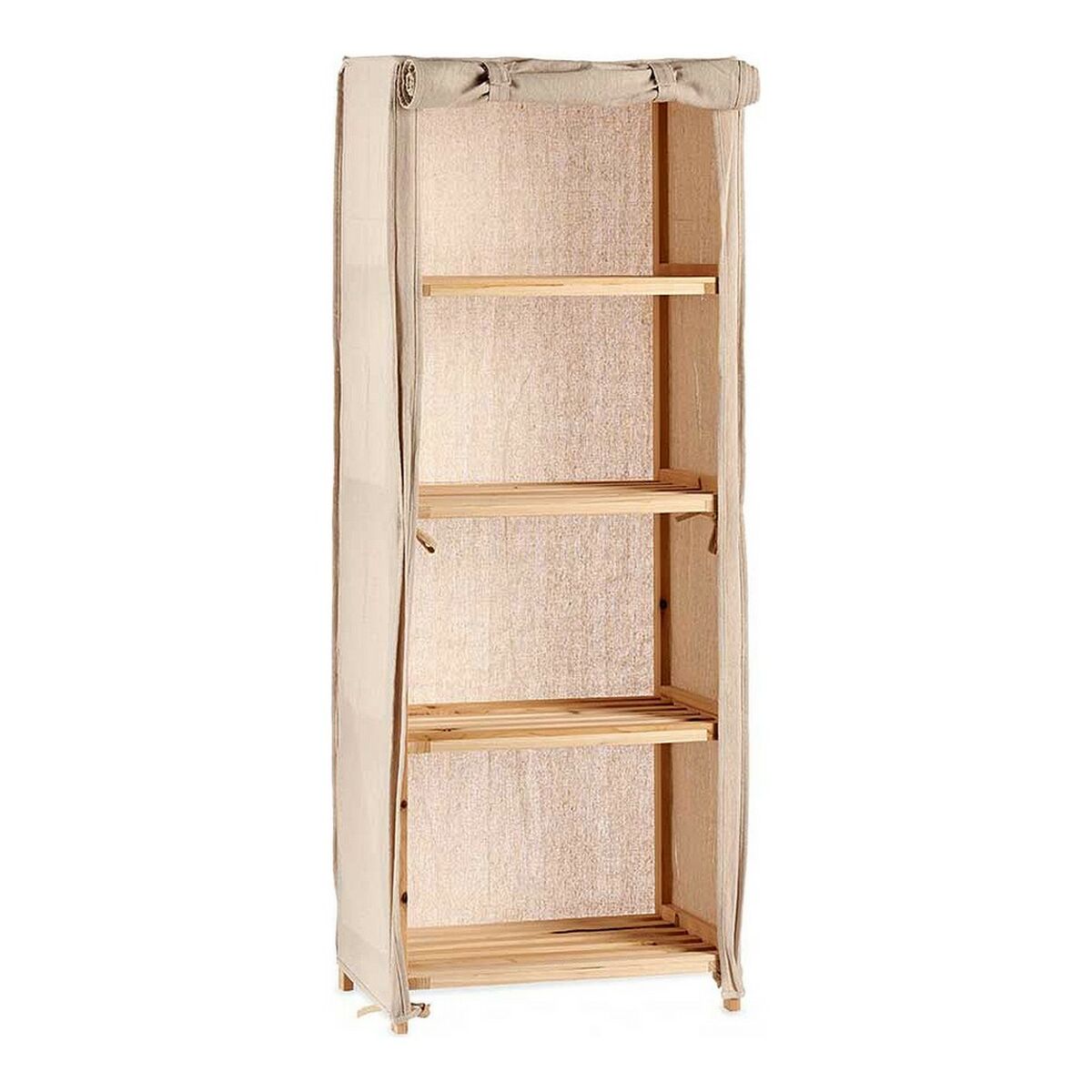 8430852830227 - Regale MH10228CF Braunes Beige Holz 30 x 113 x 42 cm