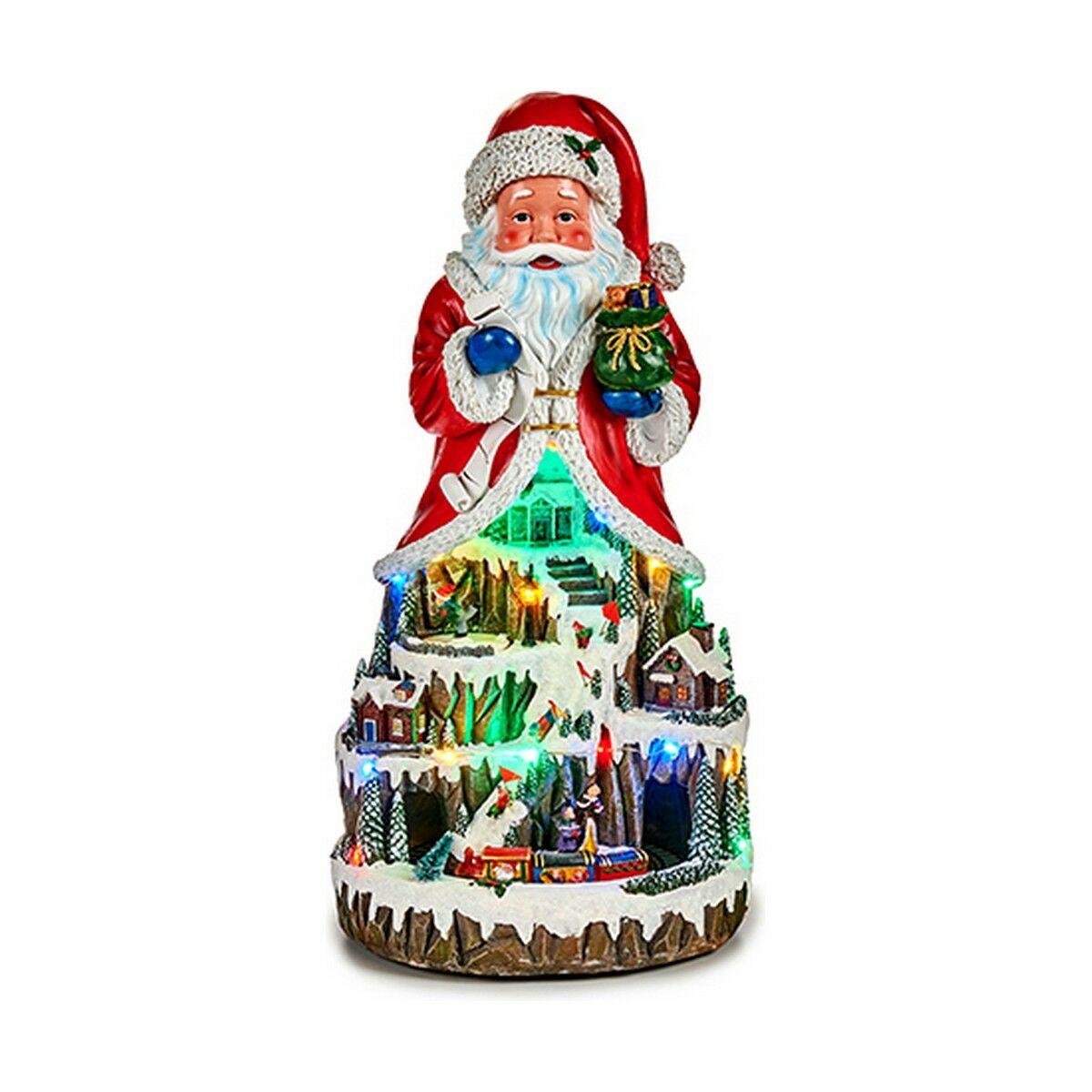 8430852886903 - Dekoration Weihnachtsmann 25 x 25 x 51 cm Weiß Harz 25 x 51 x 25 cm 8430852886903 - Dekoration Weihnachtsmann 25 x 25 x 51 cm Weiß Harz 25 x 51 x 25 cm