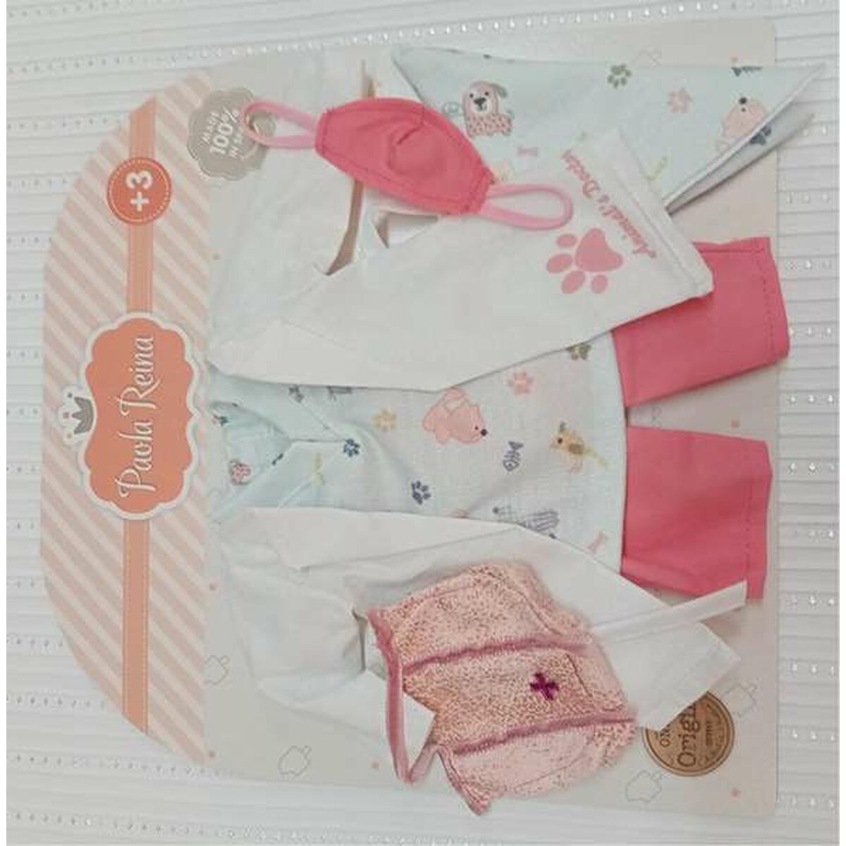 8431031547004 - Kleidung für Puppen Esme 32 cm Tierarzt 8431031547004 - Kleidung für Puppen Esme 32 cm Tierarzt