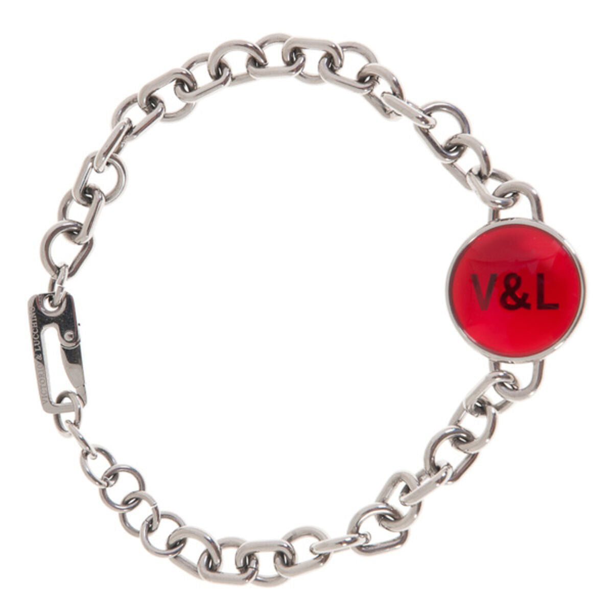 8431777719291 - Damenarmband Victorio &  Lucchino VJ0074BR Rot Stahl Silber