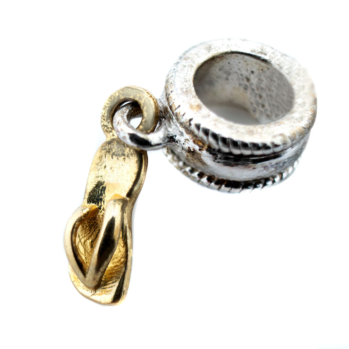 8431777780505 - Perlen VMF0022-10 Silberfarben 1 cm