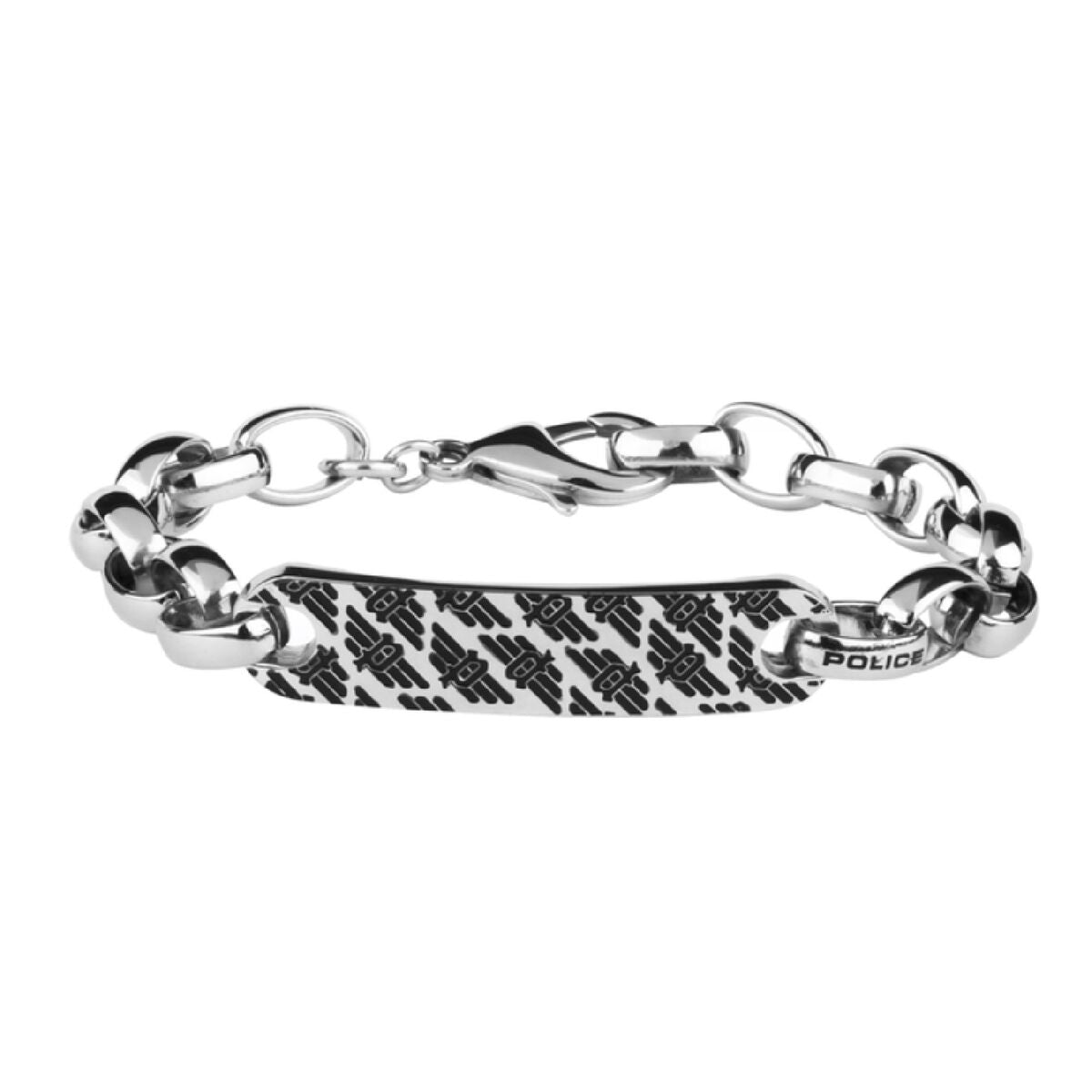 8431777848281 - Mens Bracelet PJ26355BSS01-S Stainless steel 21 cm