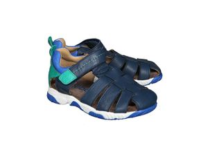 8432046231209 - acebos - Klett-Sandalen KING AZUL mit Zehenschutz in jeans Gr24