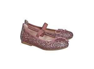 8432046293856 - acebos - Ballerinas GLITTER in rouge Gr24