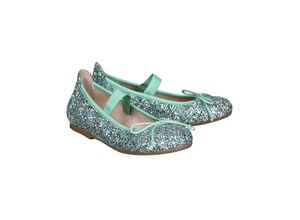 8432046294266 - acebos - Ballerinas GLITTER in grün Gr28