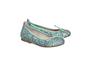 8432046294587 - acebos - Ballerinas GLITTER in grün Gr39