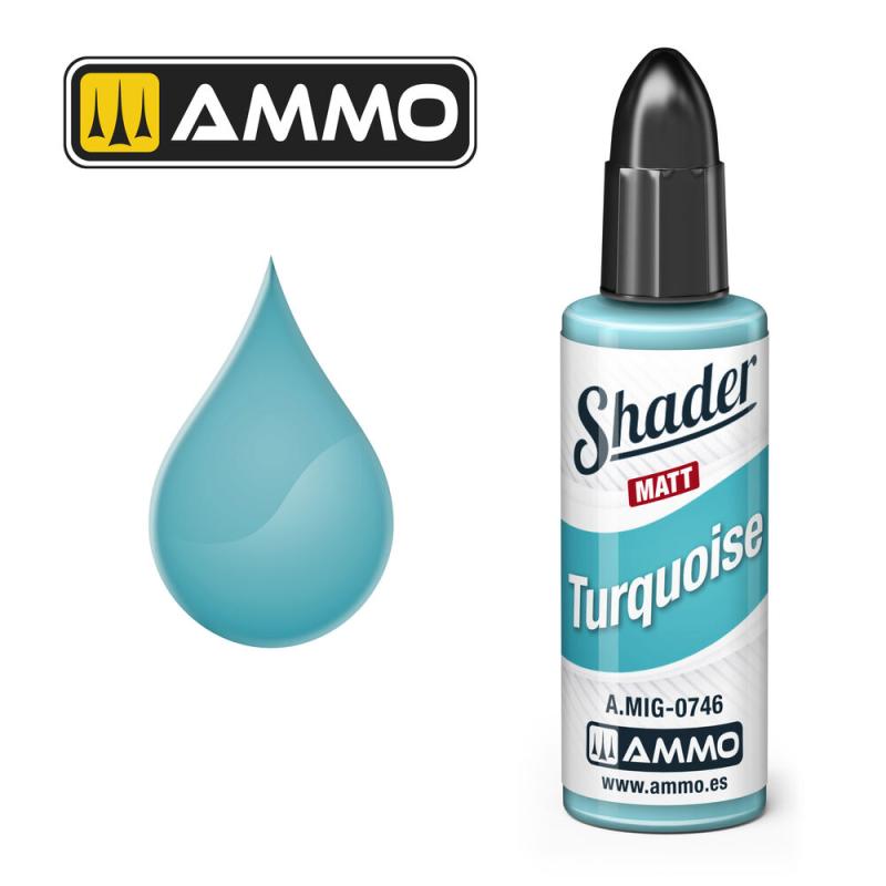 8432074007463 - MATT SHADER Turquoise 8432074007463 - MATT SHADER Turquoise