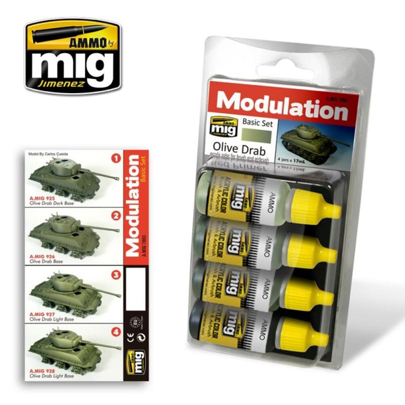 8432074070030 - Olive Drab Modulation Set