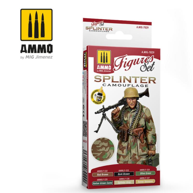 8432074070290 - Splinter Camouflage Figures Set 8432074070290 - Splinter Camouflage Figures Set