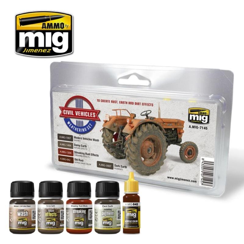 8432074071457 - Civil Vehicles Weathering Set 8432074071457 - Civil Vehicles Weathering Set