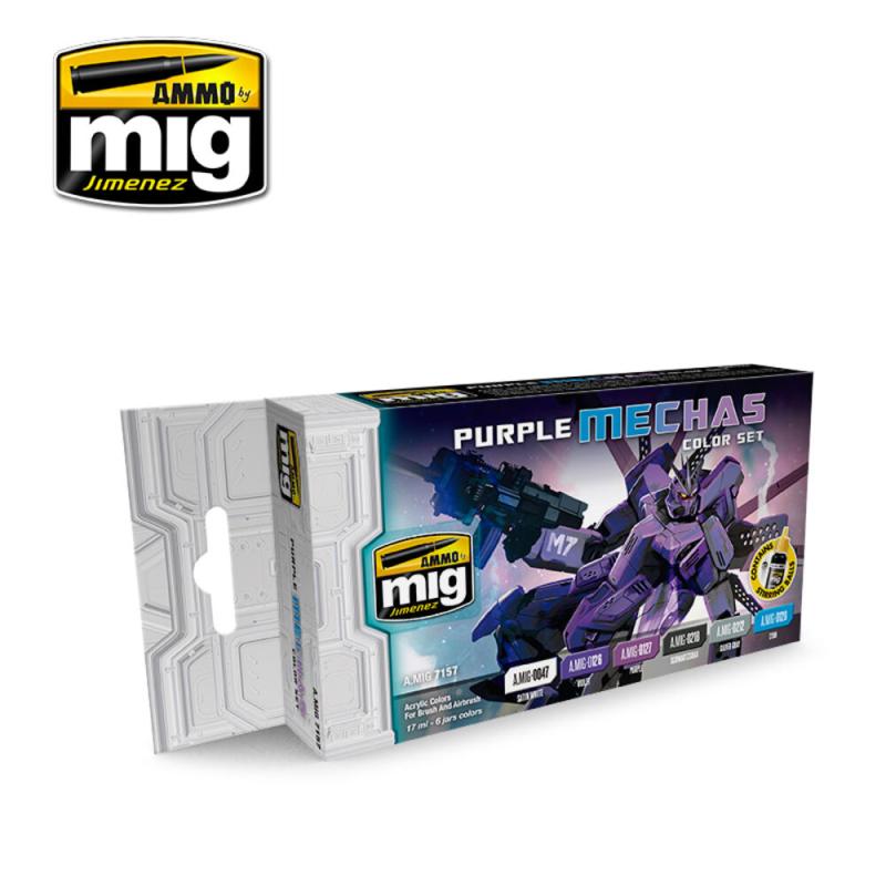 8432074071570 - Purple Mechas Color Set