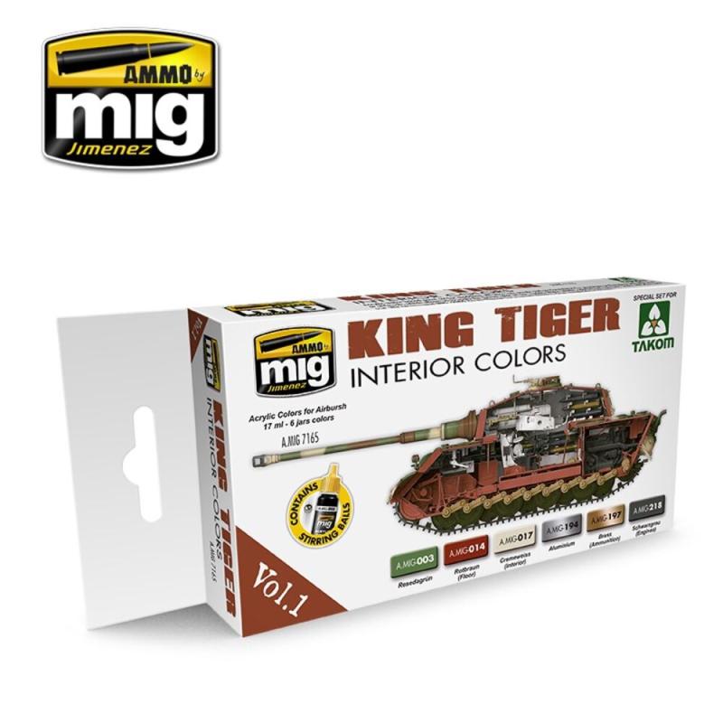 8432074071655 - King Tiger Interior Colors (Special TAKOM Edition) Vol 1