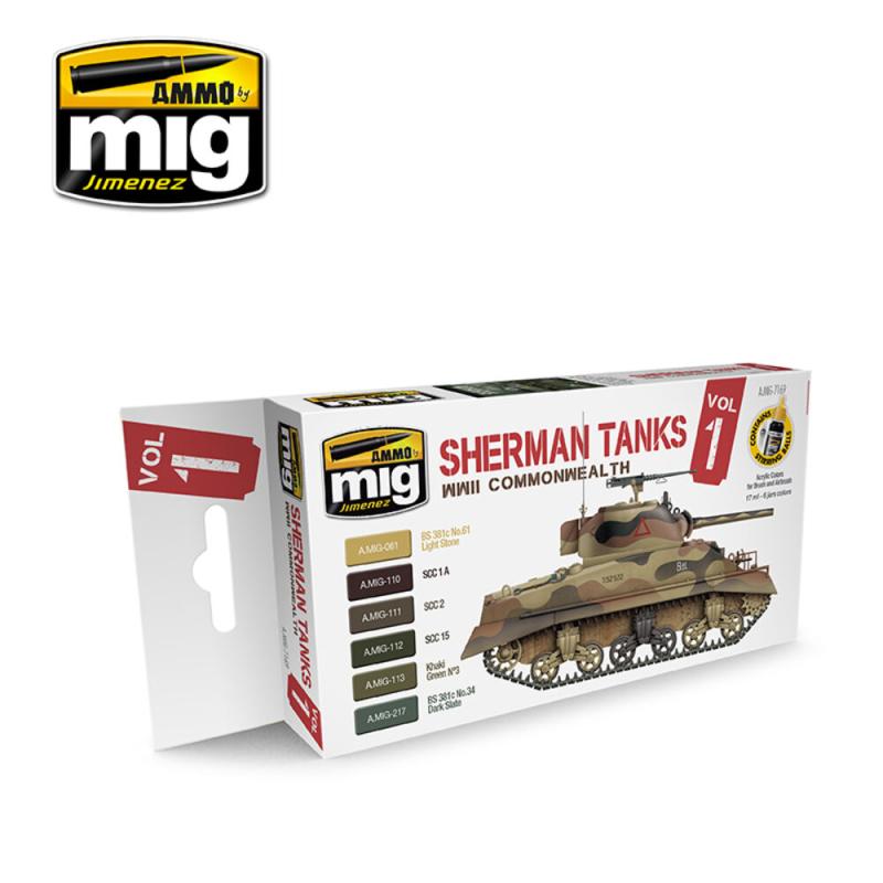 8432074071693 - Sherman Tanks Vol 1 (WWII Commonwealth)