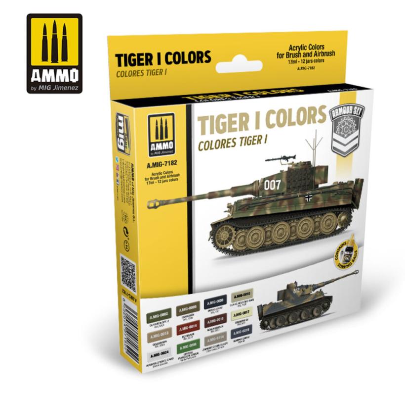 8432074071822 - Tiger I Colors Set