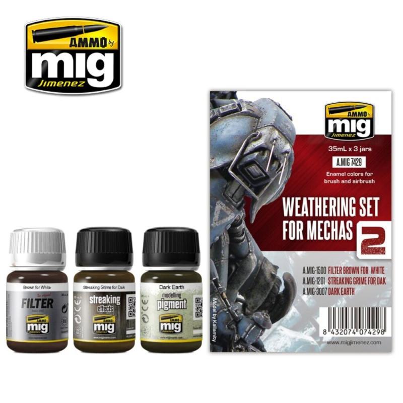 8432074074298 - Weathering Set for Mechas