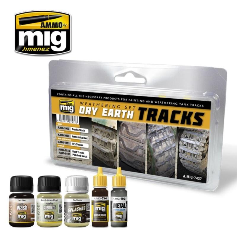 8432074074373 - Dry Earth Tracks Weathering Set