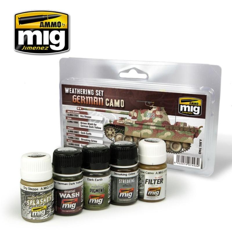 8432074074434 - German Camo Weathering Set