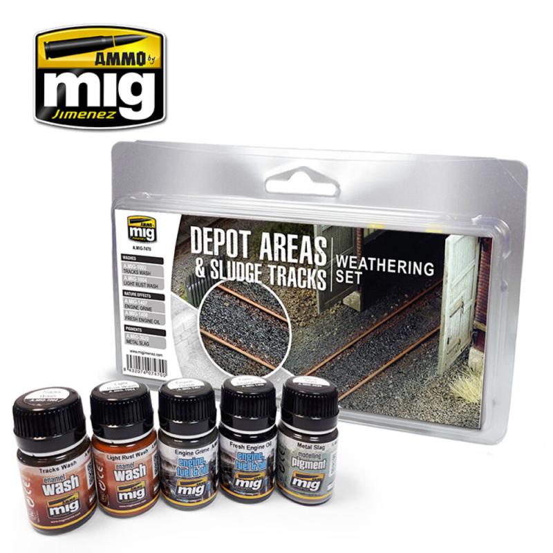 8432074074700 - Depot Areas & Sludge Tracks Weathering Set